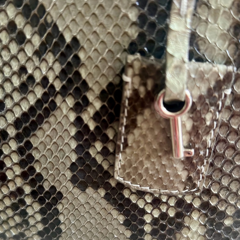 VBH PYTHON BERRA BAG WITH STRAP - Picture 8 of 16